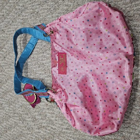 Sanrio Blue and Pink Cartoon Character Bag